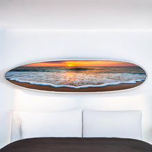 Load image into Gallery viewer, Laguna Sunset - Tiki Soul Decorative Surfboard Decor
