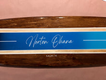 Load image into Gallery viewer, Hand crafted custom surfboard sign 
