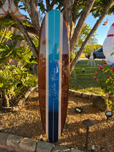 Load image into Gallery viewer, Custom surfboard sign hand crafted from solid wood
