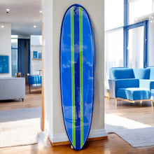 Load image into Gallery viewer, coastal home wall decor, surfboard wall art
