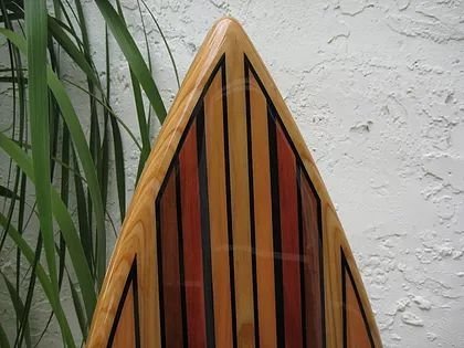 7FT Wood Surfboard Wall Art Surfing Decor California Beach Bar Shower Or  Hanger
