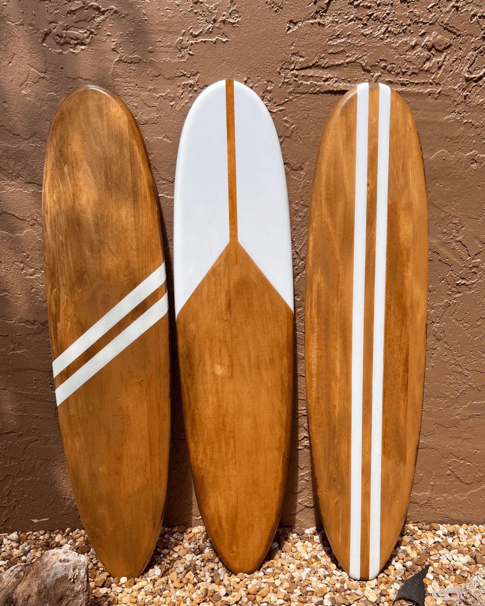 Handcrafted Decorative Surfboard Decor Gallery  Tiki Soul Surfboards made  from the highest quality materials. We never us plywood here!